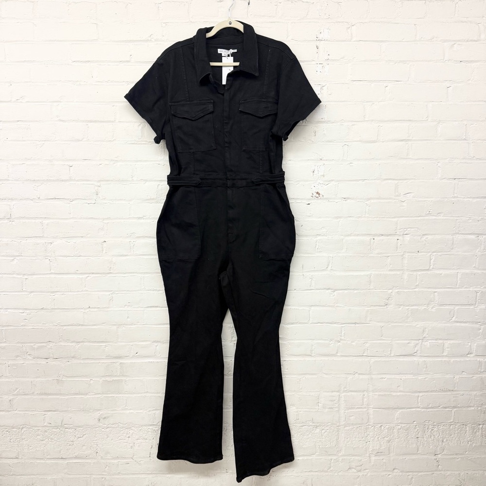 NWT Good Amerian Fit for Success Jumpsuit Black 3X - Picture 3 of 7